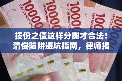 北京按份之债这样分摊才合法！清偿陷阱避坑指南，律师揭秘关键条款