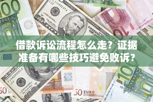 北京借款诉讼流程怎么走？证据准备有哪些技巧避免败诉？
