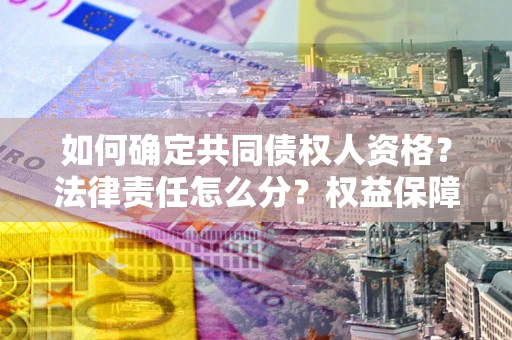 北京如何确定共同债权人资格？法律责任怎么分？权益保障技巧揭秘！
