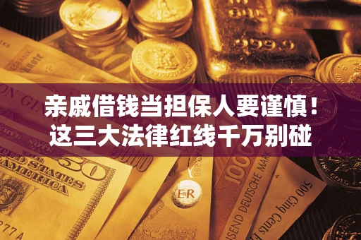 北京亲戚借钱当担保人要谨慎！这三大法律红线千万别碰