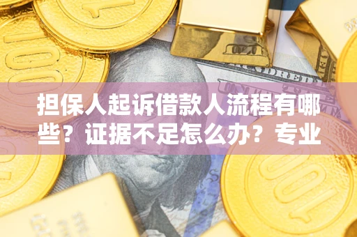 北京担保人起诉借款人流程有哪些？证据不足怎么办？专业律师解答
